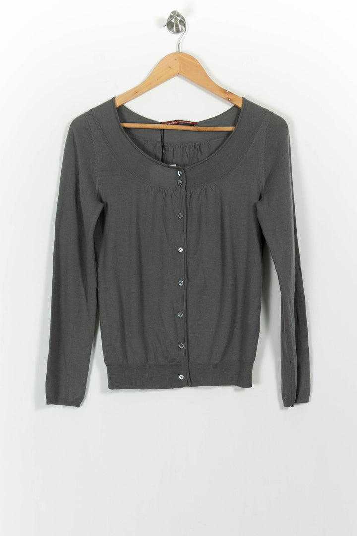 Cardigan Gris - Taille S/36 de la marque Comptoir des Cotonniers | PARAD57653 - Vendu par Paradigme - Image 2