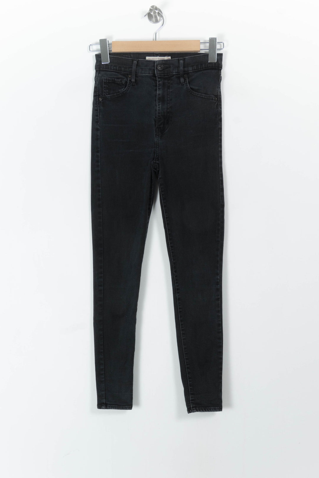 Jean Slim Noir - Taille S/36 de la marque Levi's | PARAD57656 - Vendu par Paradigme - Image 2