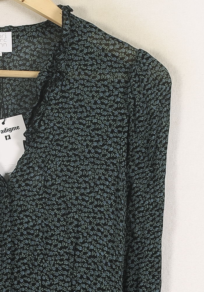 Robe Midi Verte et Noire - Taille S/36 de la marque Karl Marc John | PARAD57659 - Vendu par Paradigme - Image 3