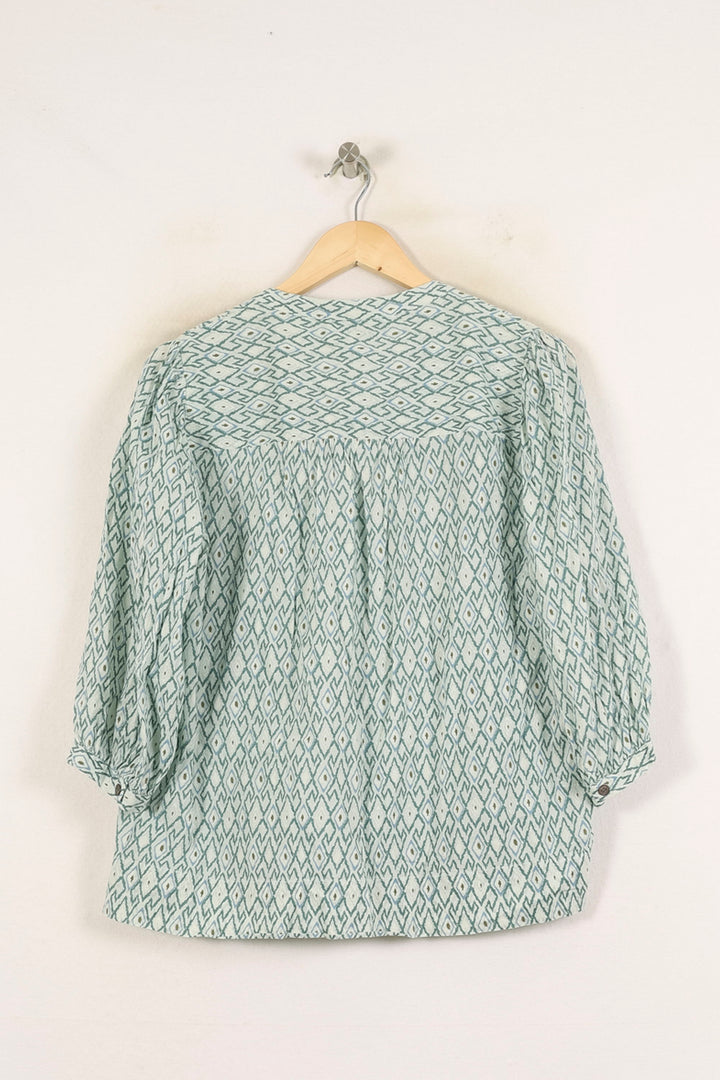 Blouse Verte - Taille M/38 de la marque Gerard Darel | PARAD57661 - Vendu par Paradigme - Image 4