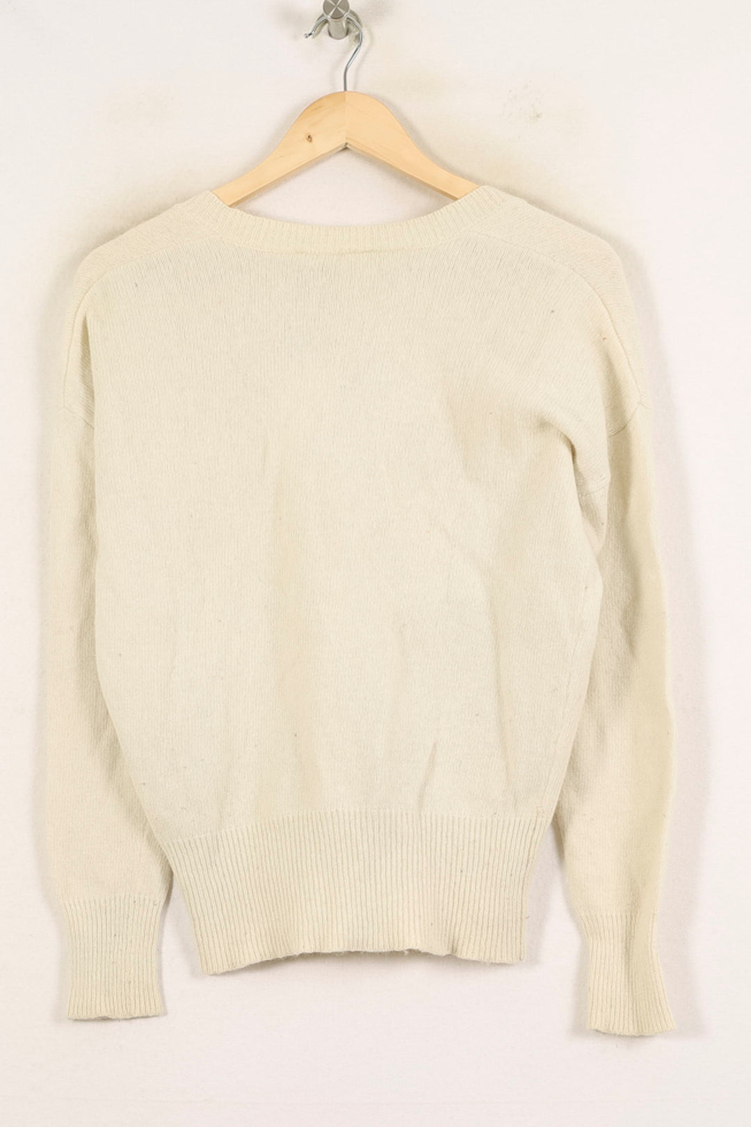 Pull Blanc - Taille M/38 de la marque American Vintage | PARAD57662 - Vendu par Paradigme - Image 4