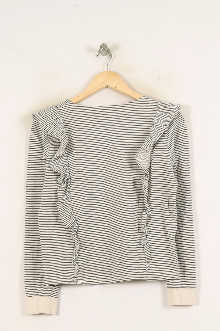 Pull Blanc et Noir - Taille S/36 de la marque Emile & Ida | PARAD57663 - Vendu par Paradigme - Image 4