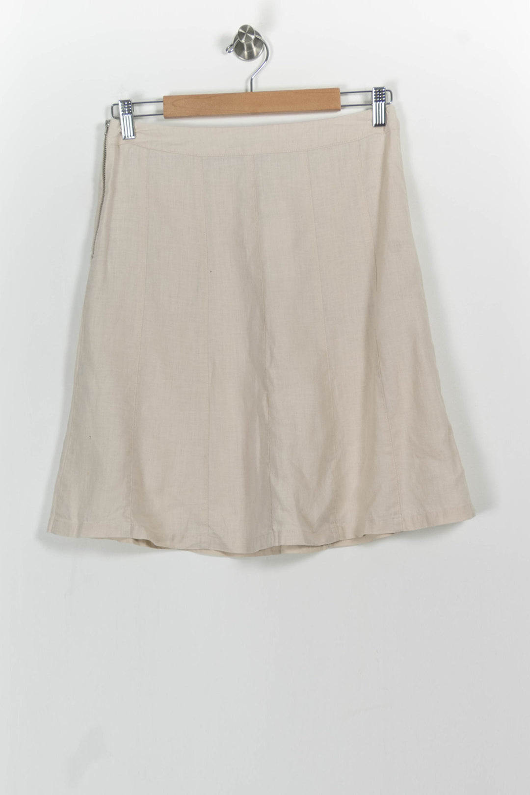 Jupe Courte Beige - Taille M/38 de la marque Caroll | PARAD57666 - Vendu par Paradigme - Image 4