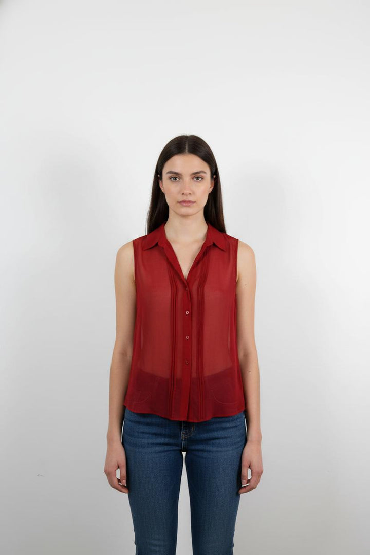 Blouse Bordeaux - Taille S/36