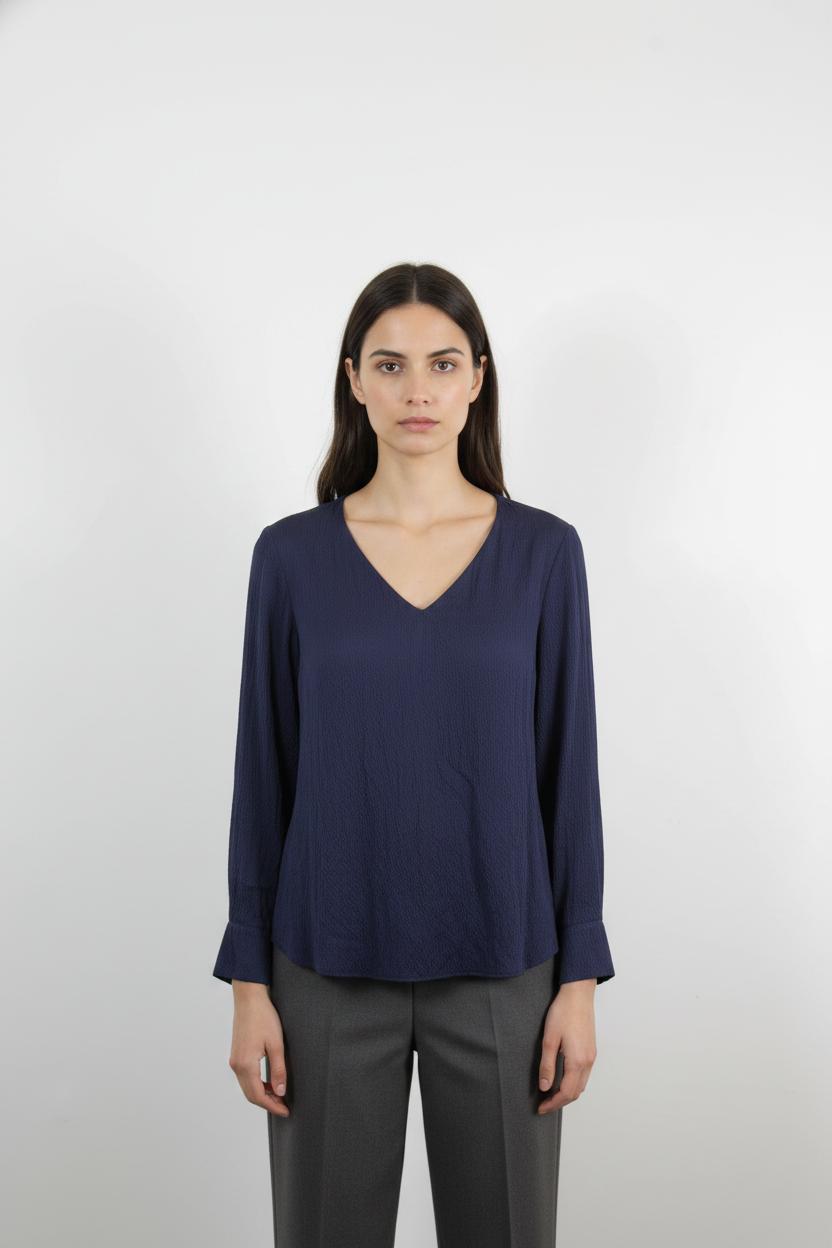 Blouse Bleue - Taille XXL/44