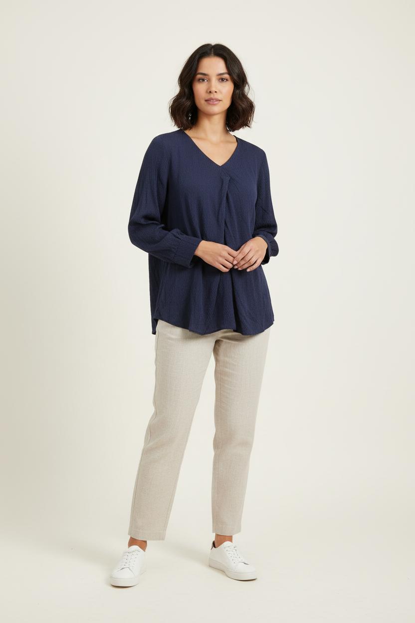 Blouse Bleue - Taille XXL/44 de la marque Marina Rinaldi | PARAD57672 - Vendu par Paradigme - Image 1