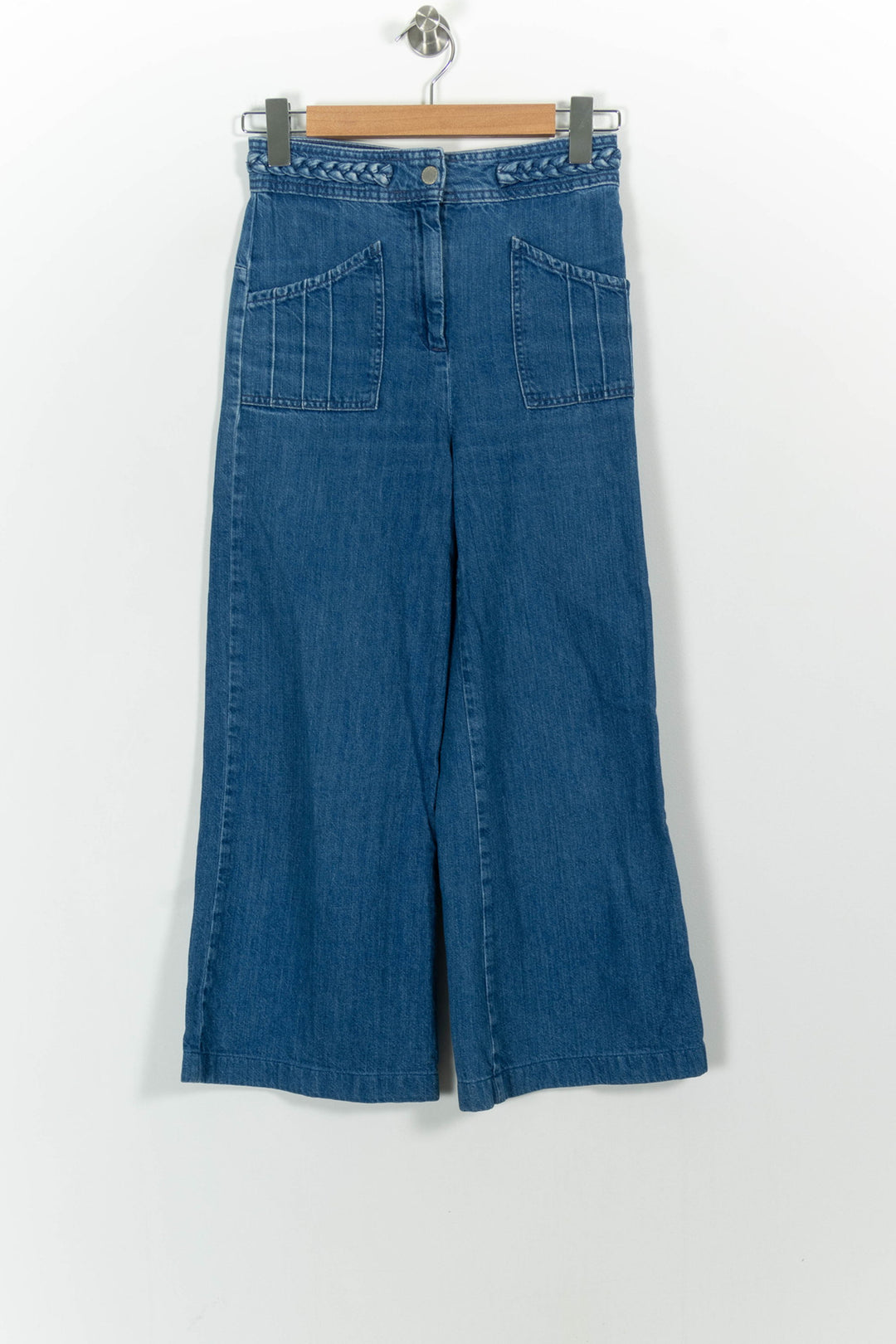 Jean Large Bleu - Taille S/36 de la marque Maje | PARAD57678 - Vendu par Paradigme - Image 2