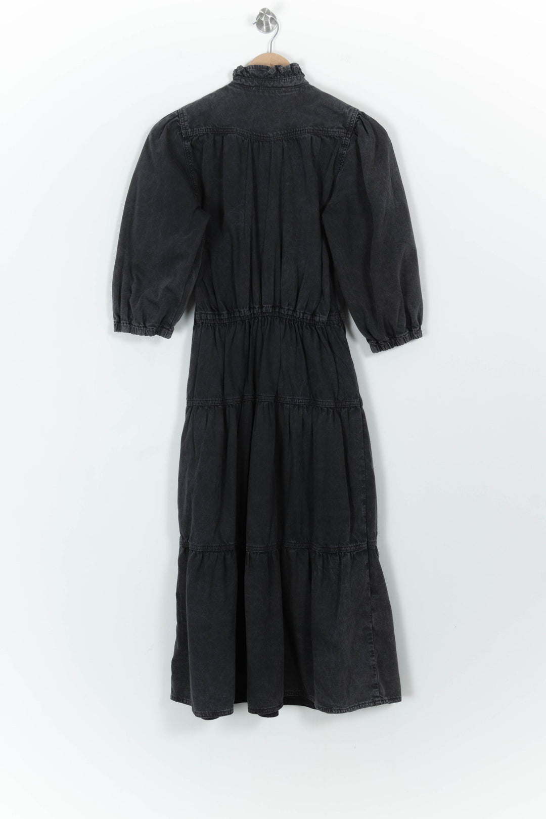 Robe Longue Noire - Taille S/36 de la marque ba&sh | PARAD57696 - Vendu par Paradigme - Image 4