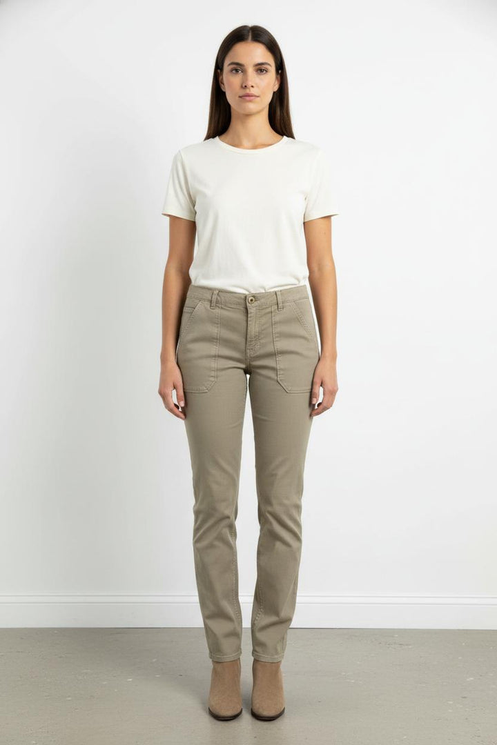 Pantalon Kaki - Taille S/36 de la marque ba&sh | PARAD57698 - Vendu par Paradigme - Image 1