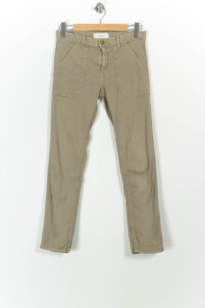 Pantalon Kaki - Taille S/36 de la marque ba&sh | PARAD57698 - Vendu par Paradigme - Image 2