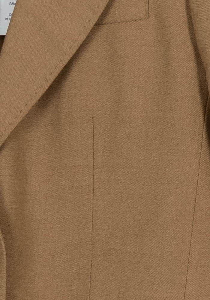 Blazer Beige - Taille L/40 de la marque Gerard Darel | PARAD57702 - Vendu par Paradigme - Image 3