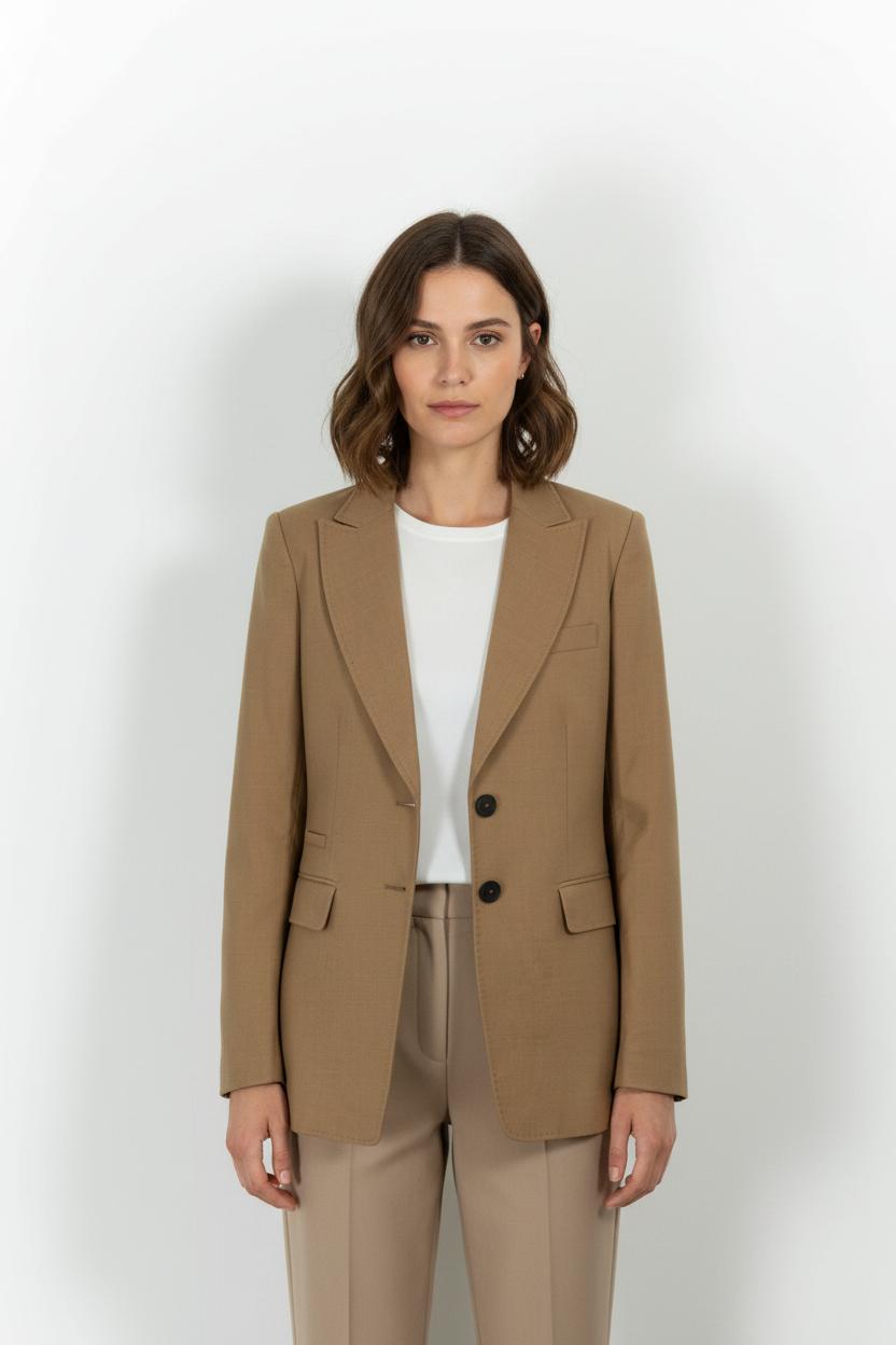Blazer Beige - Taille L/40 de la marque Gerard Darel | PARAD57702 - Vendu par Paradigme - Image 1