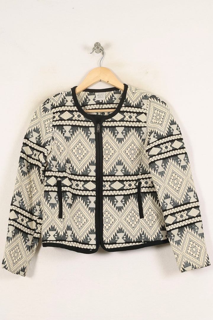Veste Beige et Noire - Taille S/36 de la marque Karl Marc John | PARAD57704 - Vendu par Paradigme - Image 2