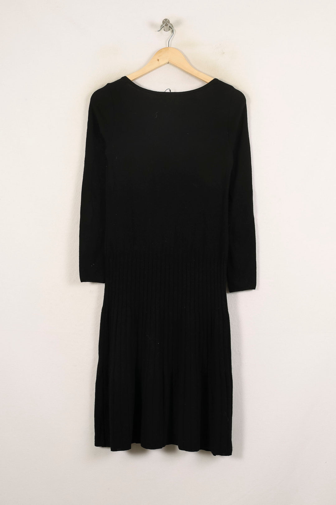 Robe Pull Noire - Taille L/40 de la marque Agnès b. | PARAD57710 - Vendu par Paradigme - Image 4