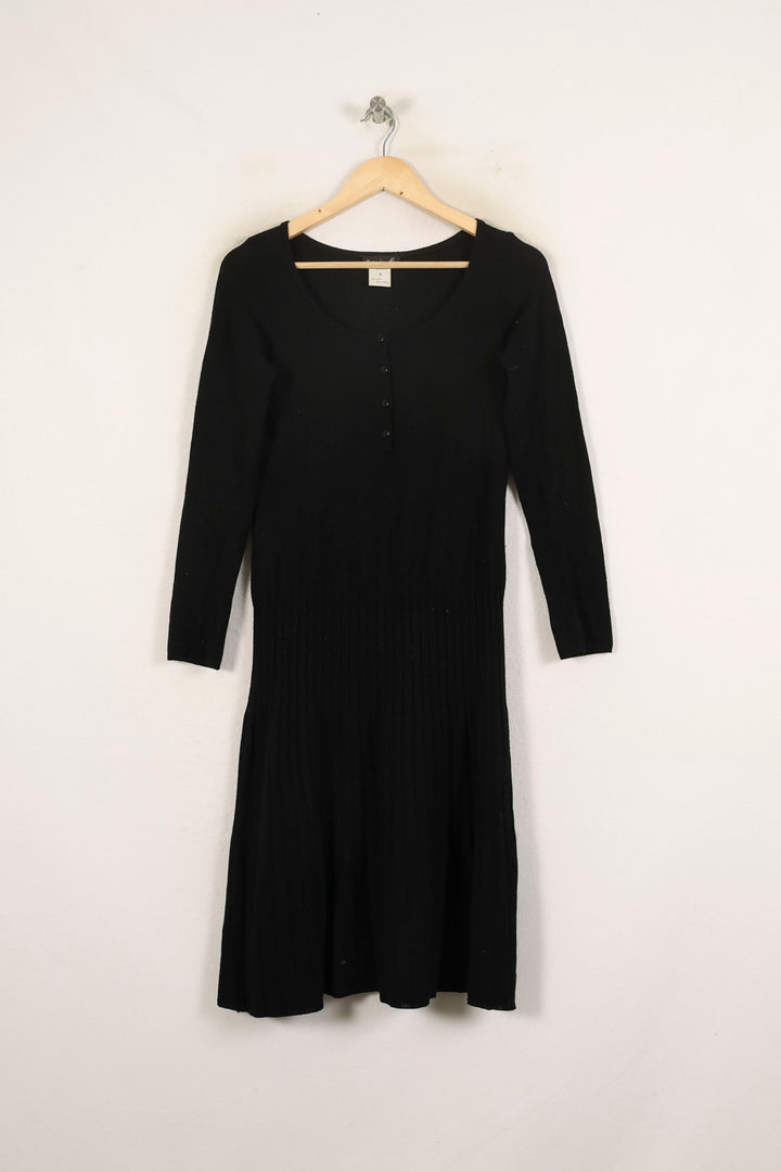 Robe Pull Noire - Taille L/40 de la marque Agnès b. | PARAD57710 - Vendu par Paradigme - Image 2