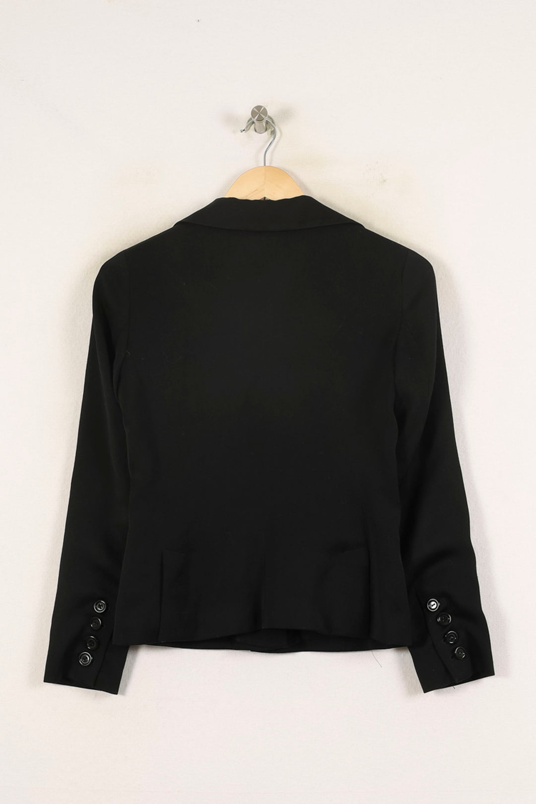 Blazer Noir - Taille M/38 de la marque Agnès b. | PARAD57711 - Vendu par Paradigme - Image 4