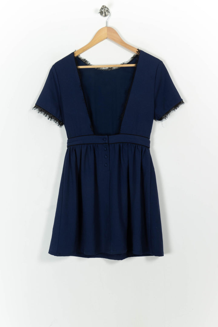 Robe Courte Bleue - Taille S/36 de la marque Suncoo | PARAD57713 - Vendu par Paradigme - Image 4