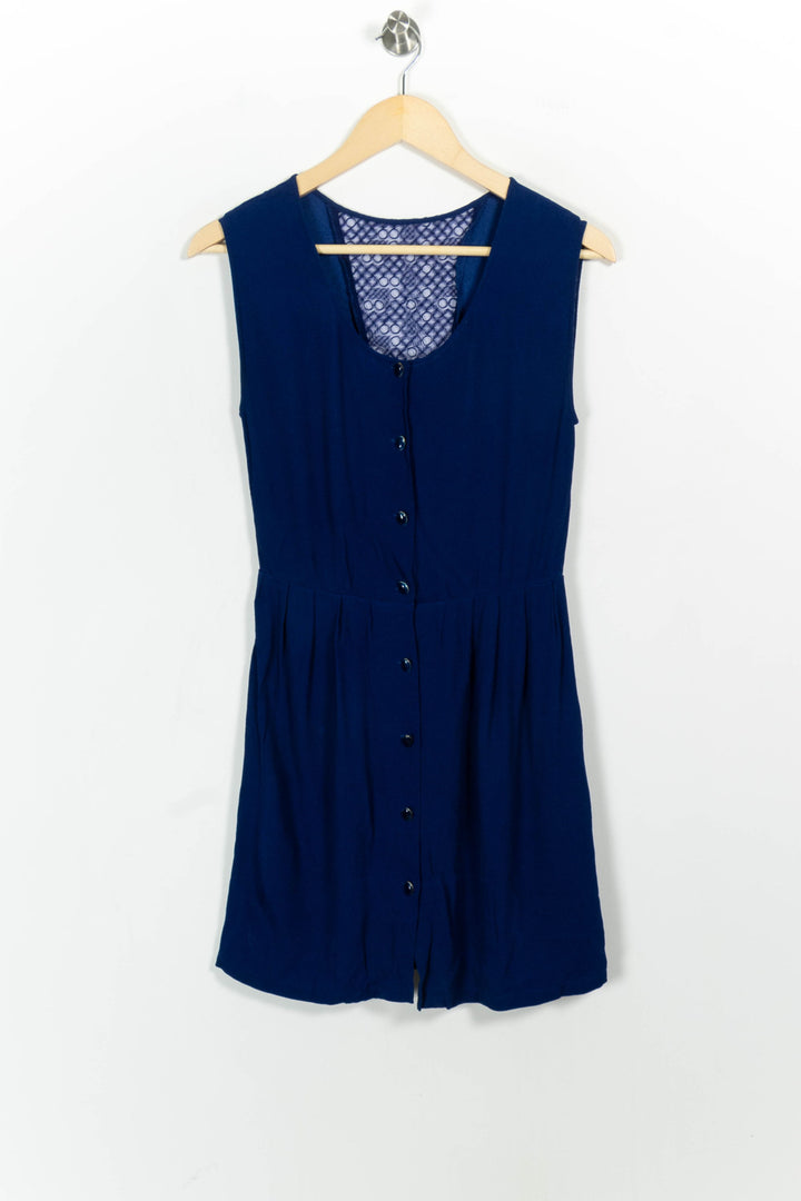 Robe Courte Bleue - Taille S/36 de la marque Sessùn | PARAD57714 - Vendu par Paradigme - Image 4