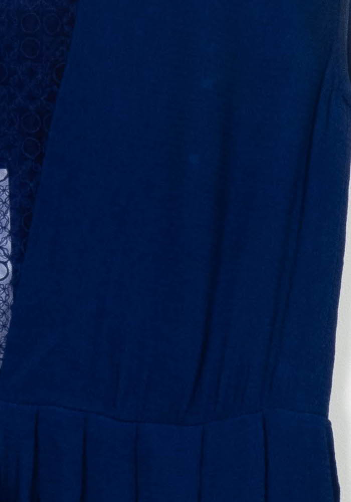 Robe Courte Bleue - Taille S/36 de la marque Sessùn | PARAD57714 - Vendu par Paradigme - Image 3