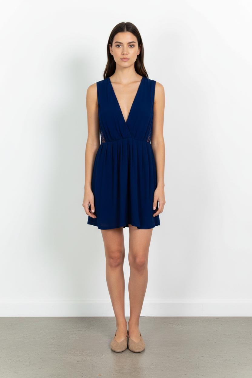 Robe Courte Bleue - Taille S/36 de la marque Sessùn | PARAD57714 - Vendu par Paradigme - Image 1