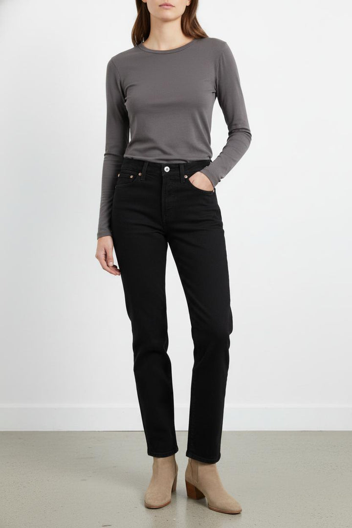 Jean Droit Noir - Taille S/36 de la marque Levi's | PARAD57715 - Vendu par Paradigme - Image 1