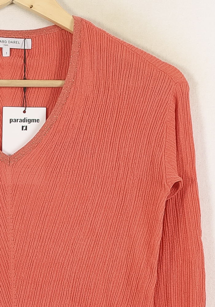 Pull Orange - Taille S/36 de la marque Gerard Darel | PARAD57717 - Vendu par Paradigme - Image 3