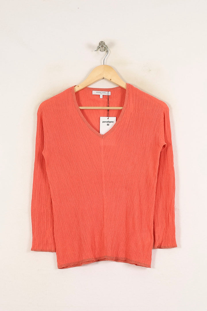 Pull Orange - Taille S/36 de la marque Gerard Darel | PARAD57717 - Vendu par Paradigme - Image 2