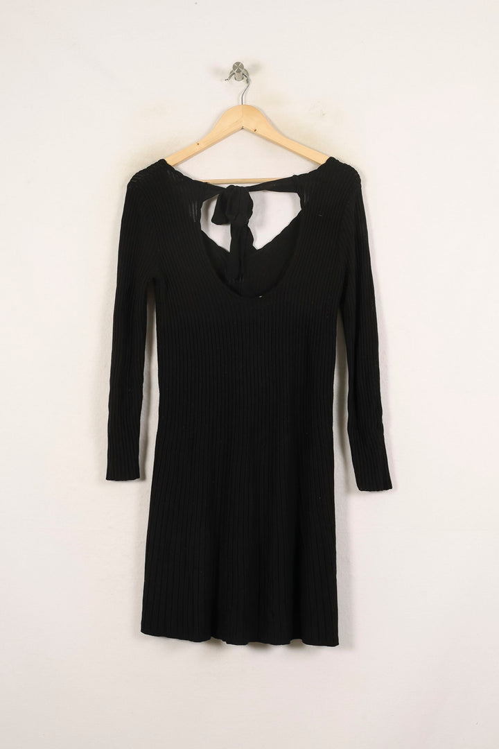 Robe Pull Noire - Taille XS/34 de la marque Sézane | PARAD57719 - Vendu par Paradigme - Image 4