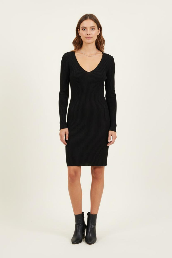 Robe Pull Noire - Taille XS/34 de la marque Sézane | PARAD57719 - Vendu par Paradigme - Image 1