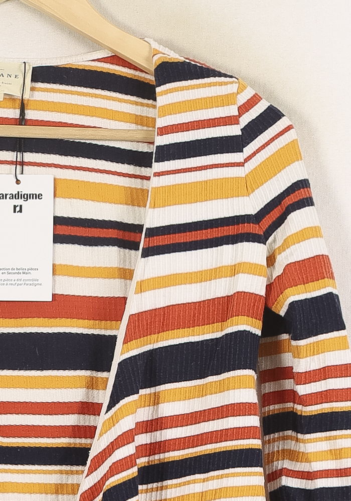 Gilet Multicolore - Taille XS/34 de la marque Sézane | PARAD57721 - Vendu par Paradigme - Image 3