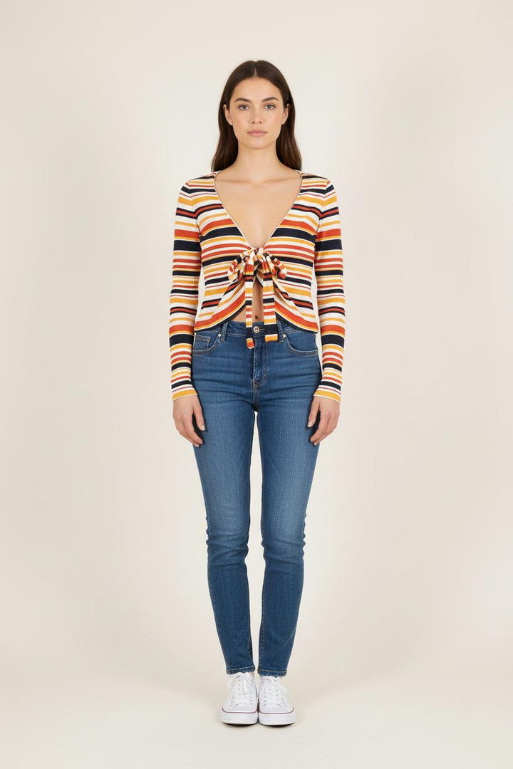 Gilet Multicolore - Taille XS/34 de la marque Sézane | PARAD57721 - Vendu par Paradigme - Image 1