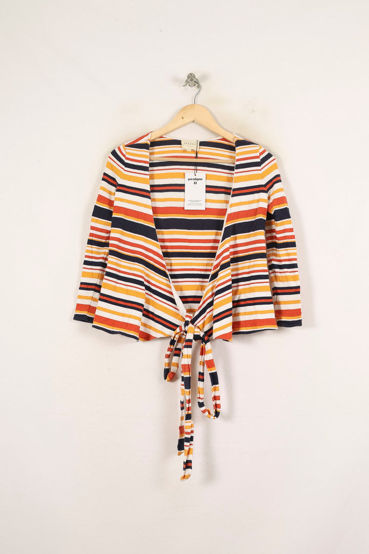 Gilet Multicolore - Taille XS/34 de la marque Sézane | PARAD57721 - Vendu par Paradigme - Image 2