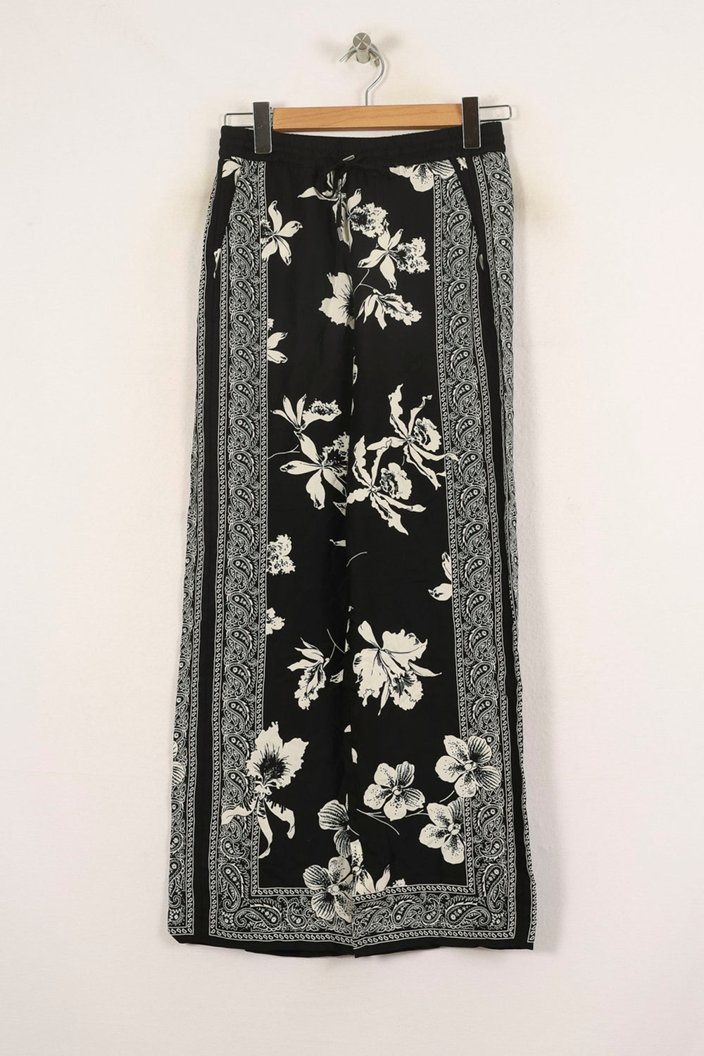 Pantalon Large Noir et Blanc - Taille XS/34 de la marque The Kooples | PARAD57722 - Vendu par Paradigme - Image 2