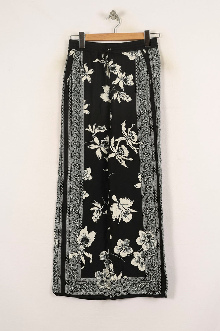 Pantalon Large Noir et Blanc - Taille XS/34 de la marque The Kooples | PARAD57722 - Vendu par Paradigme - Image 2