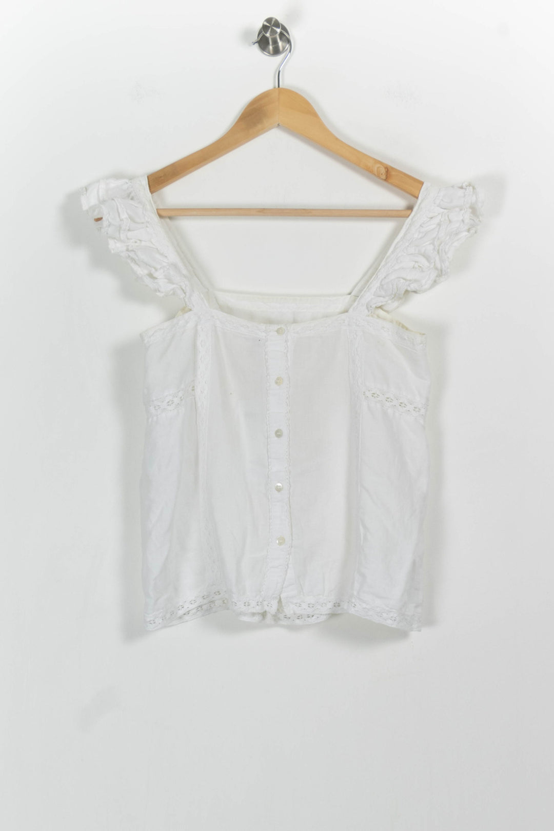 Blouse Blanche - Taille XS/34 de la marque Sézane | PARAD57728 - Vendu par Paradigme - Image 4