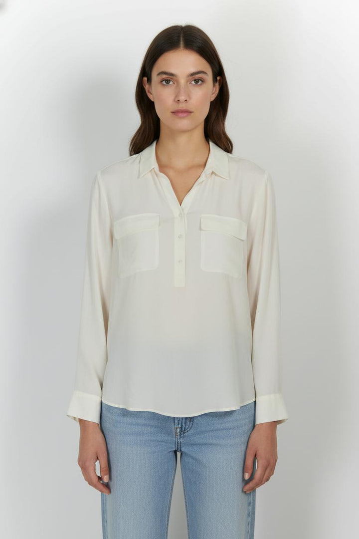 Blouse Blanche - Taille S/36 de la marque Gerard Darel | PARAD57731 - Vendu par Paradigme - Image 1