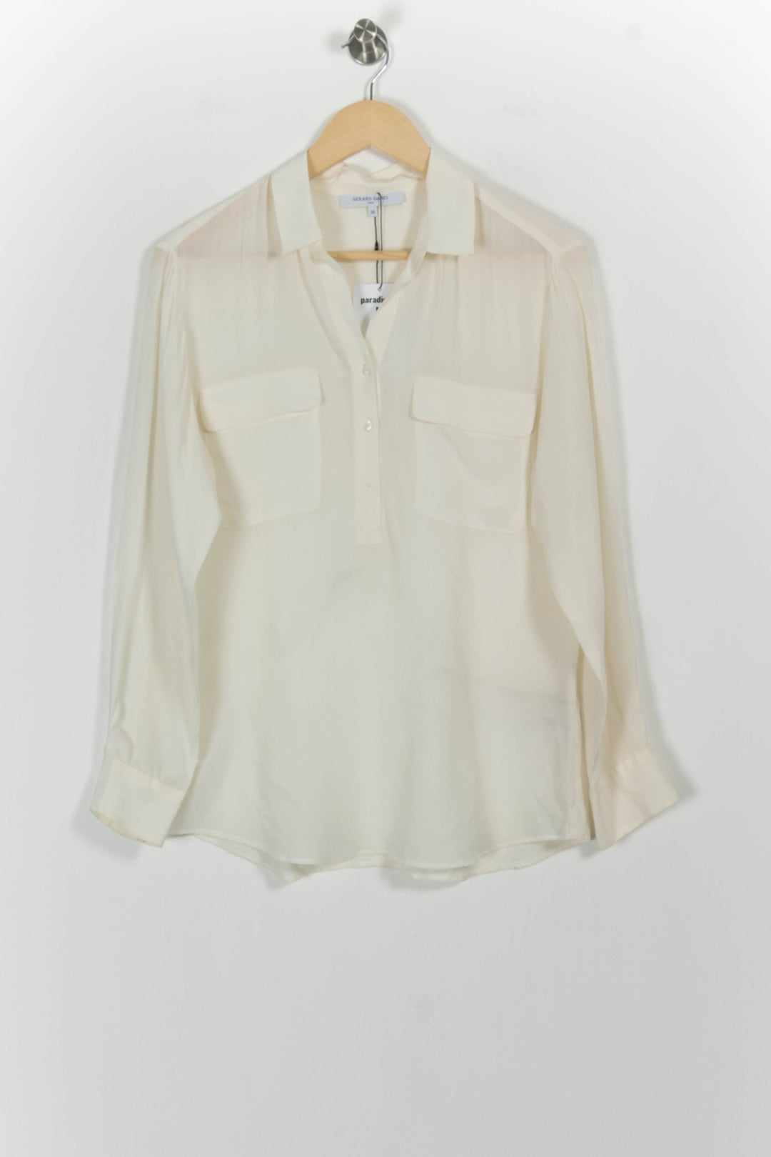 Blouse Blanche - Taille S/36 de la marque Gerard Darel | PARAD57731 - Vendu par Paradigme - Image 2