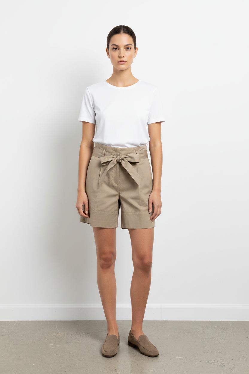 Short Taille Haute Beige - Taille M/38 de la marque Gerard Darel | PARAD57733 - Vendu par Paradigme - Image 1