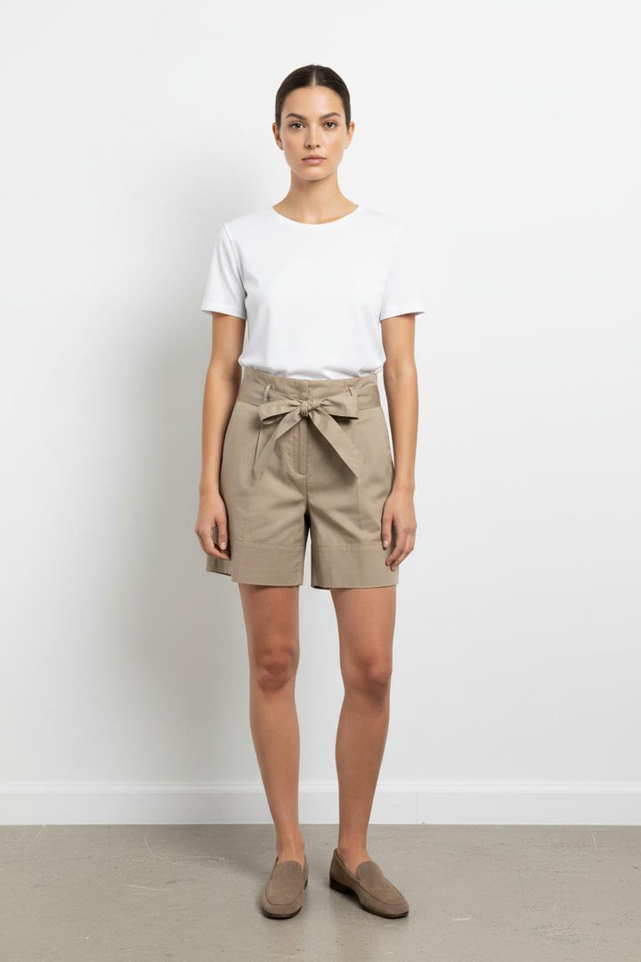Short Taille Haute Beige - Taille M/38 de la marque Gerard Darel | PARAD57733 - Vendu par Paradigme - Image 1