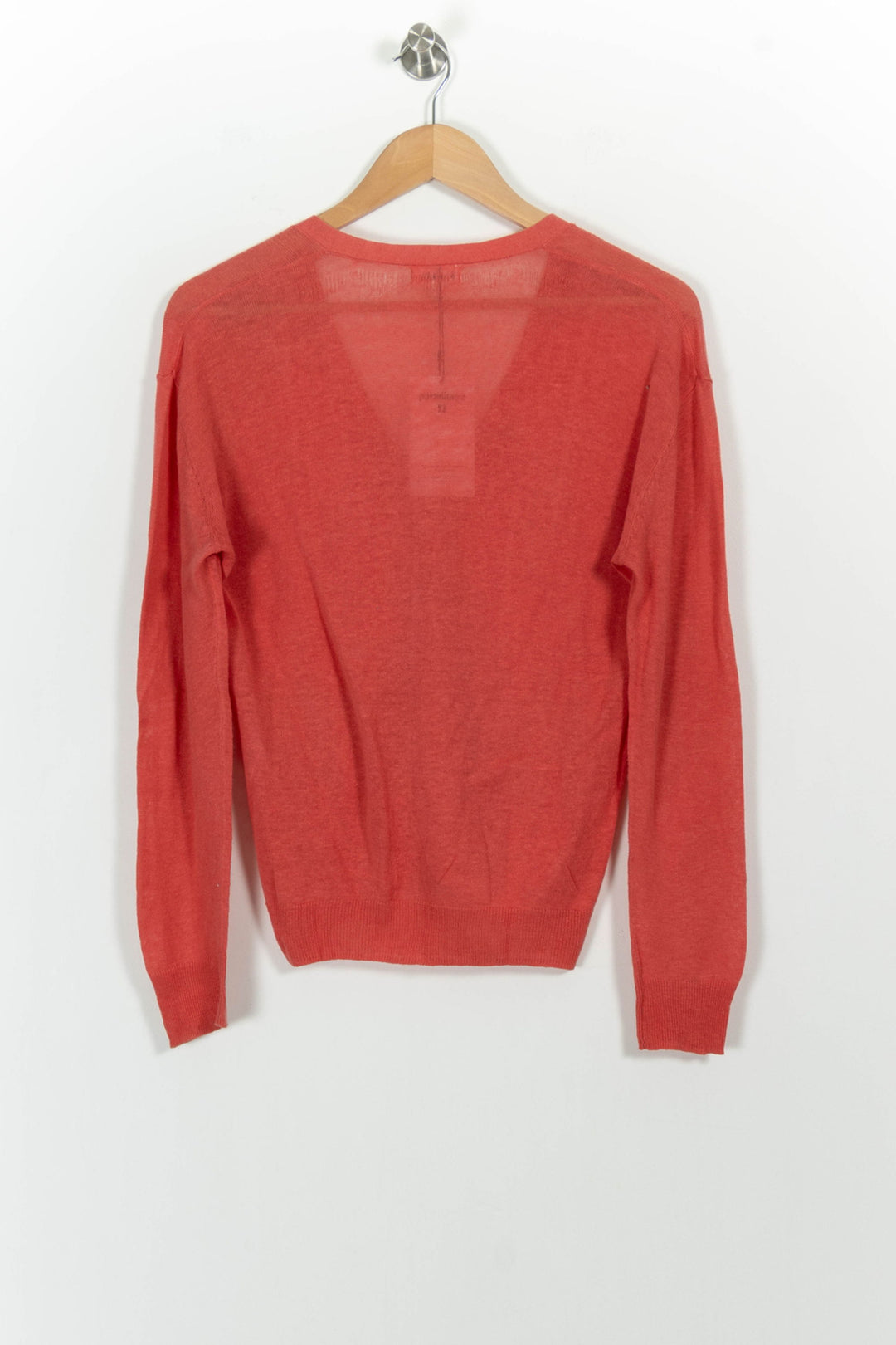 Cardigan Rouge - Taille S/36 de la marque Claudie Pierlot | PARAD57735 - Vendu par Paradigme - Image 4
