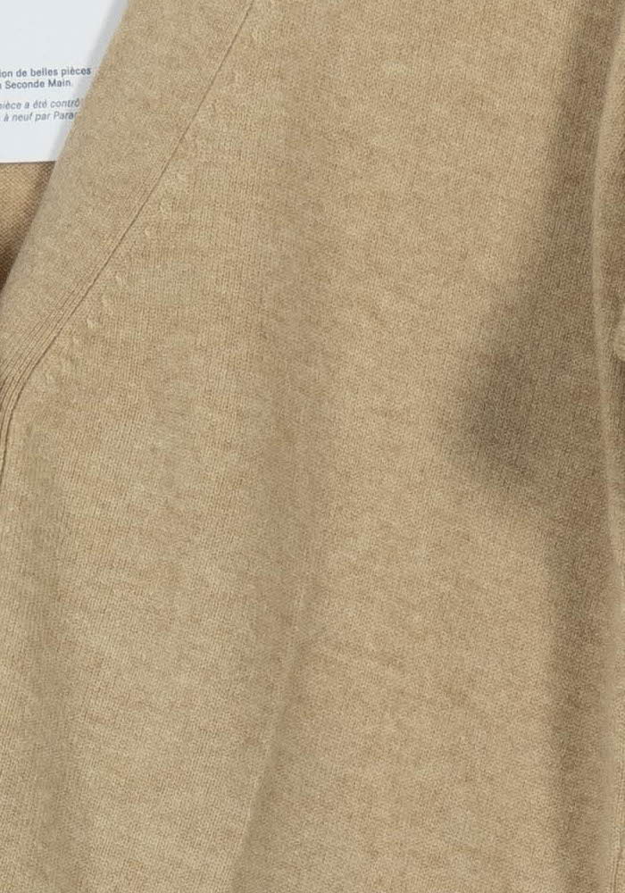 Cardigan Beige - Taille M/38 de la marque Sandro | PARAD57736 - Vendu par Paradigme - Image 3