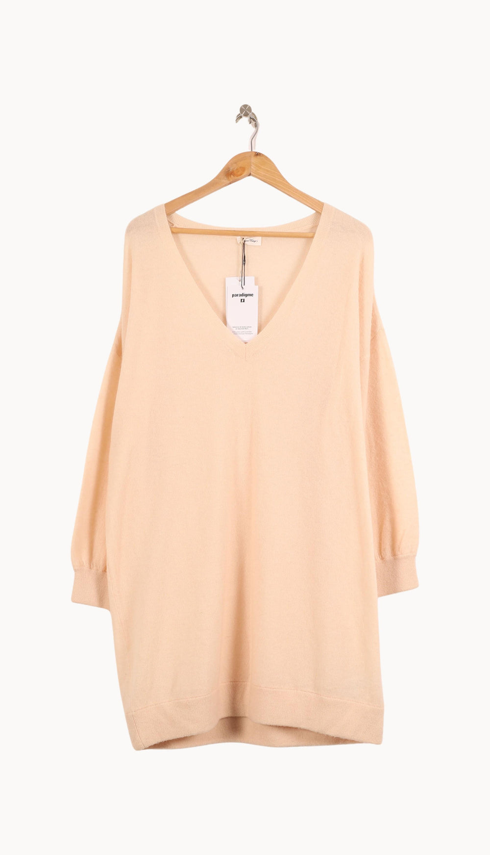 Robe Pull Rose - Taille S/36 de la marque American Vintage | PARAD57765 - Vendu par Paradigme - Image 2