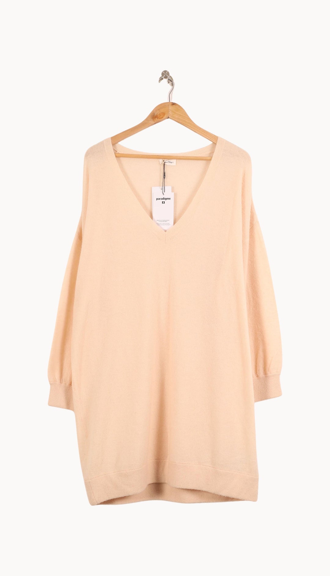 Robe Pull Rose - Taille S/36 de la marque American Vintage | PARAD57765 - Vendu par Paradigme - Image 2