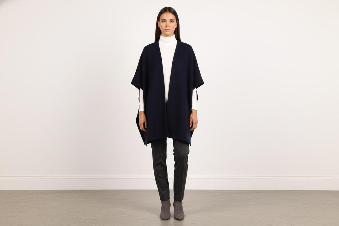 Poncho Bleu - Taille T.U.