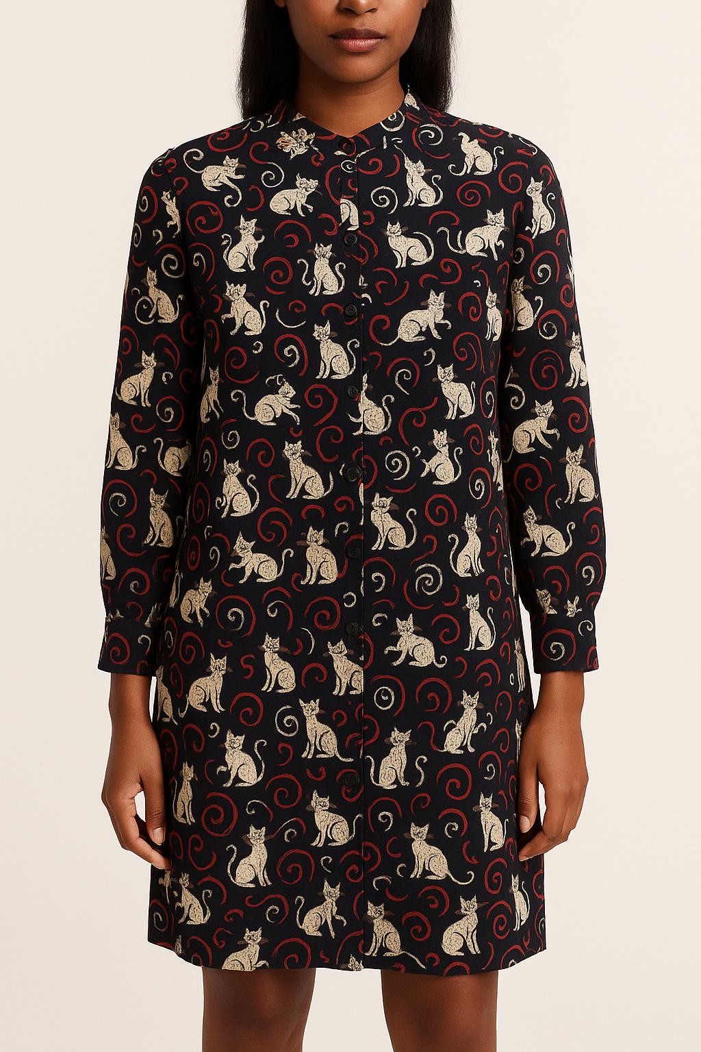 Robe Midi Multicolore - Taille S/36 de la marque Paul & Joe | PARAD57769 - Vendu par Paradigme - Image 1