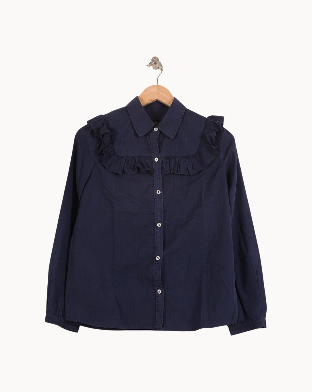 Chemise Bleu - Taille XS/34 de la marque A.P.C. | PARAD57772 - Vendu par Paradigme - Image 2