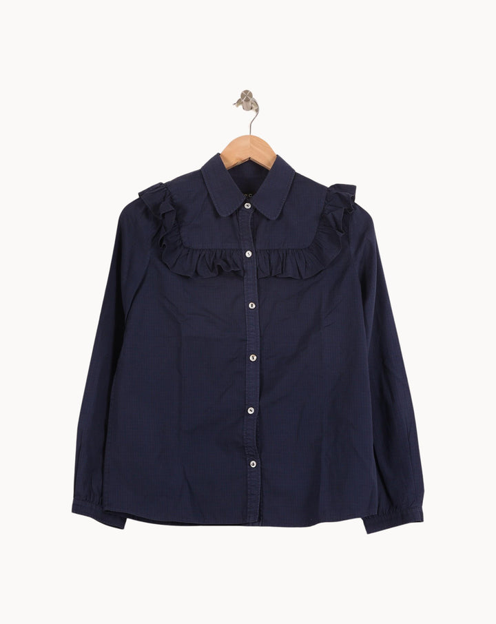 Chemise Bleu - Taille XS/34 de la marque A.P.C. | PARAD57772 - Vendu par Paradigme - Image 2