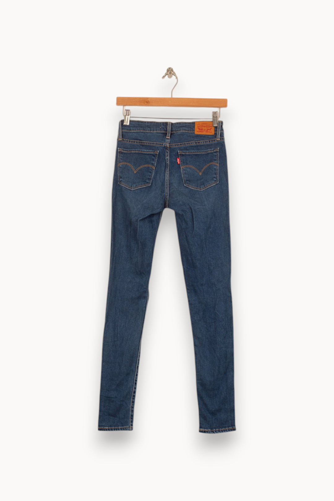 Jean Skinny Bleu - Taille XS/34 de la marque Levi's | PARAD58000 - Vendu par Paradigme - Image 4
