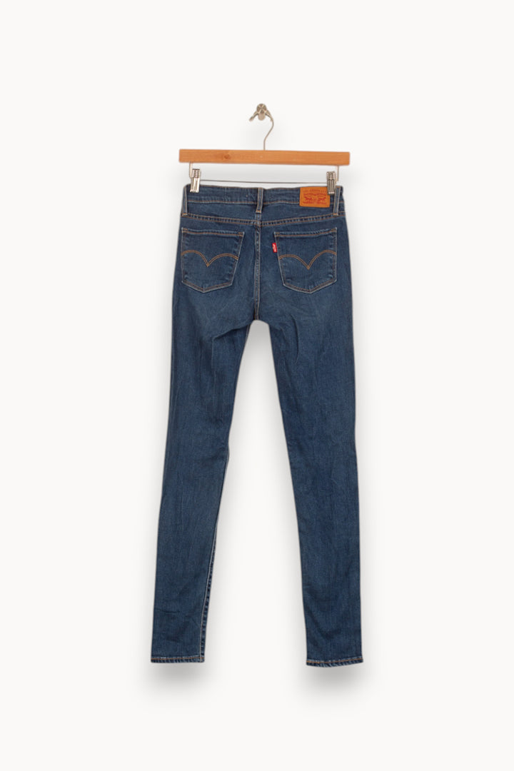 Jean Skinny Bleu - Taille XS/34 de la marque Levi's | PARAD58000 - Vendu par Paradigme - Image 4