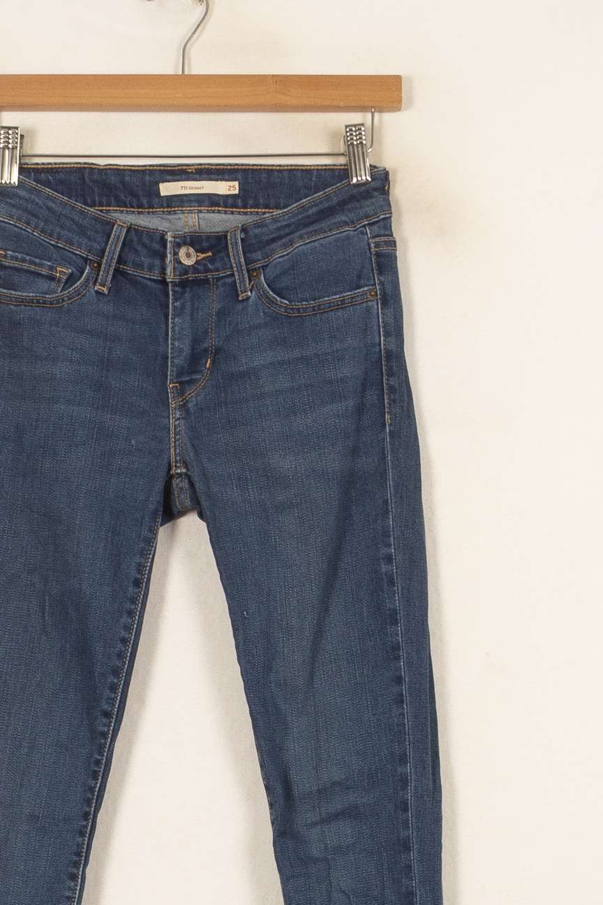 Jean Skinny Bleu - Taille XS/34 de la marque Levi's | PARAD58000 - Vendu par Paradigme - Image 3